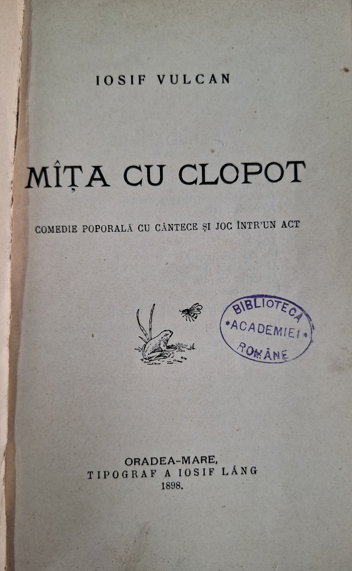 Coperta — Mîța cu clopot
