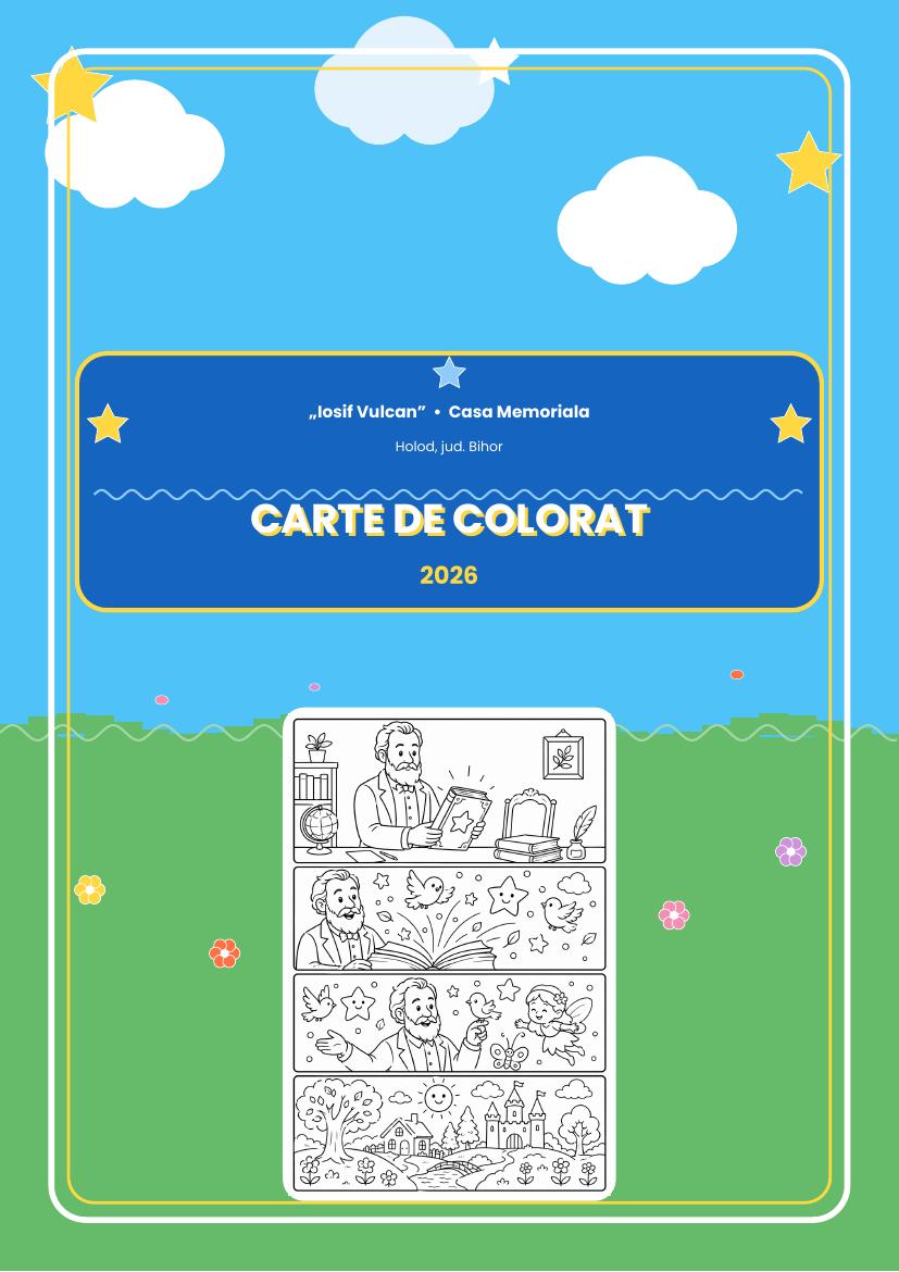 Coperta — Carte de colorat · CMIV 2026
